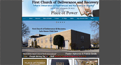 Desktop Screenshot of firstchurchindy.org